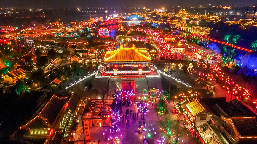 勢い盛んな「ナイトタイムエコノミー」　河南省開封