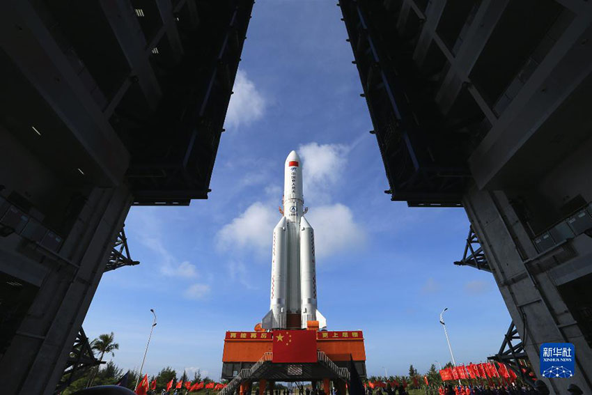 実験モジュール「問天」とロケットのコンビネーション、近日中に打ち上げへ