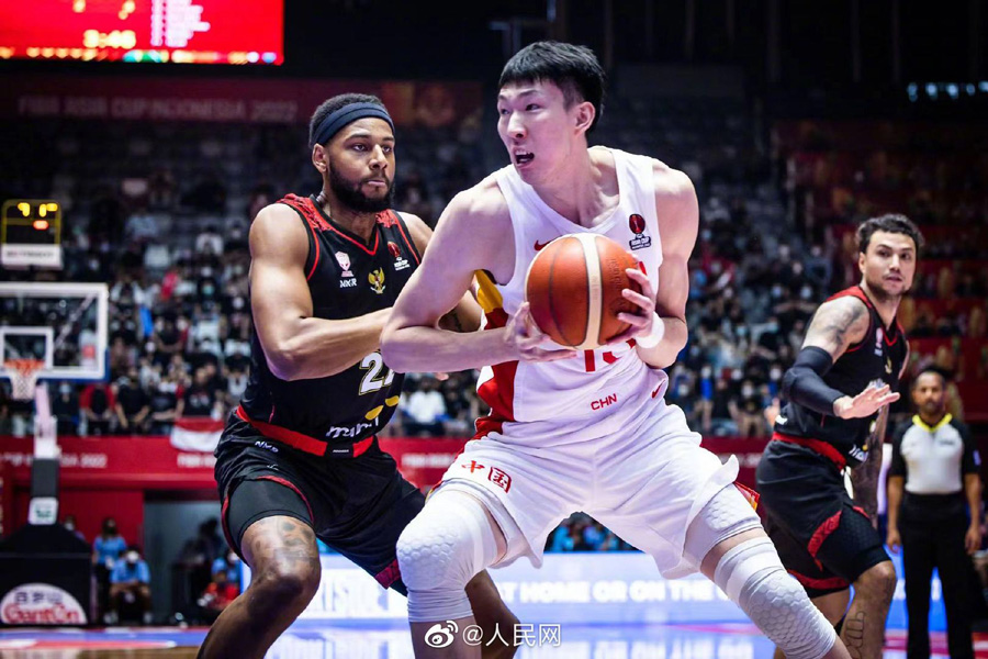 バスケットボール男子のアジア?カップで中國(guó)がベスト8進(jìn)出へ