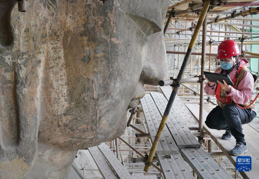 洛陽?龍門石窟の奉先寺　大規(guī)模保護(hù)プロジェクトが完了