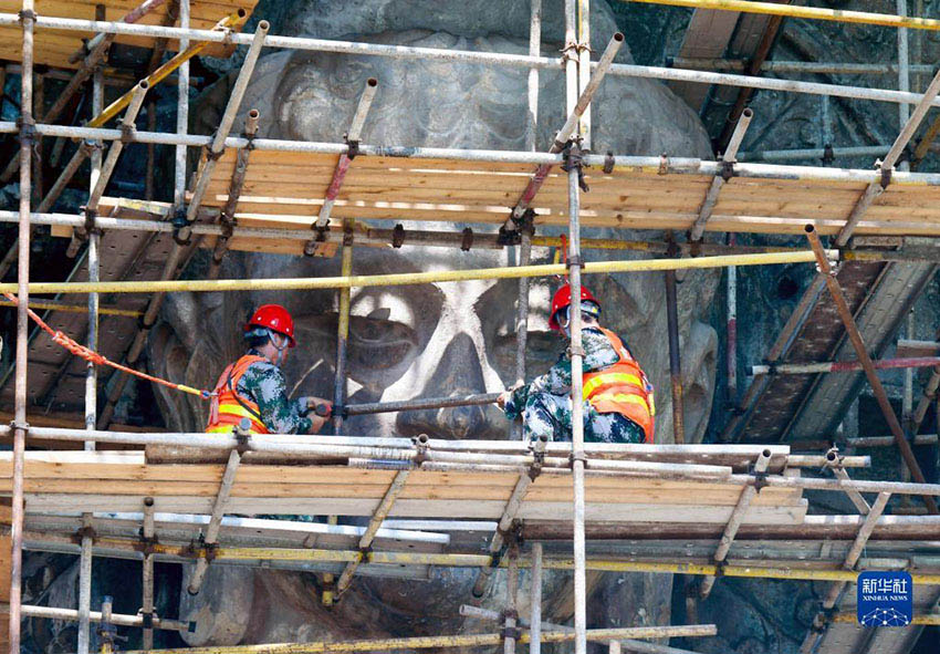 洛陽(yáng)?龍門(mén)石窟の奉先寺　大規(guī)模保護(hù)プロジェクトが完了