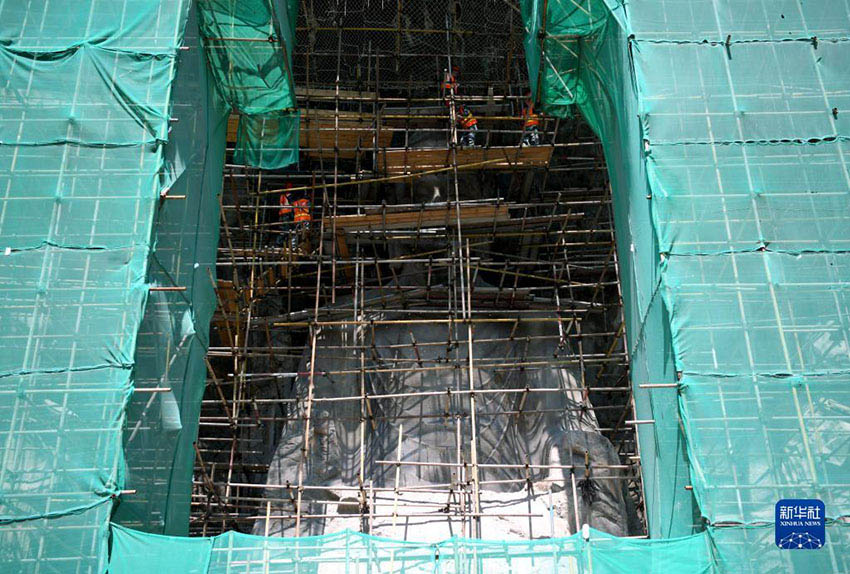 洛陽?龍門石窟の奉先寺　大規(guī)模保護(hù)プロジェクトが完了