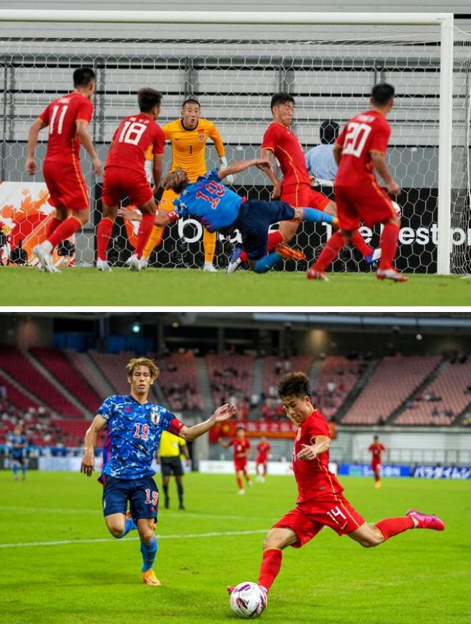 2022年サッカー東アジア選手権　中國は日本と引き分け