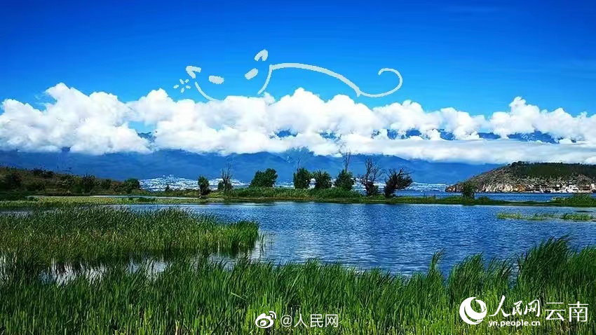 雲(yún)が〇〇に見えた！を描いてみたら？　雲(yún)南省