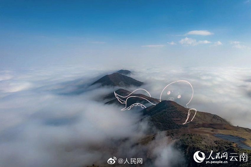 雲(yún)が〇〇に見(jiàn)えた！を描いてみたら？　雲(yún)南省