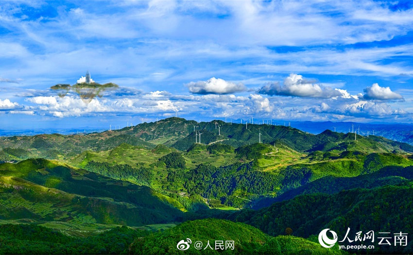 雲(yún)が〇〇に見えた！を描いてみたら？　雲(yún)南省