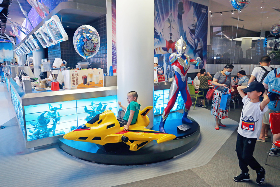 ウルトラマンのテーマレストランが上海に開業(yè)　中國初