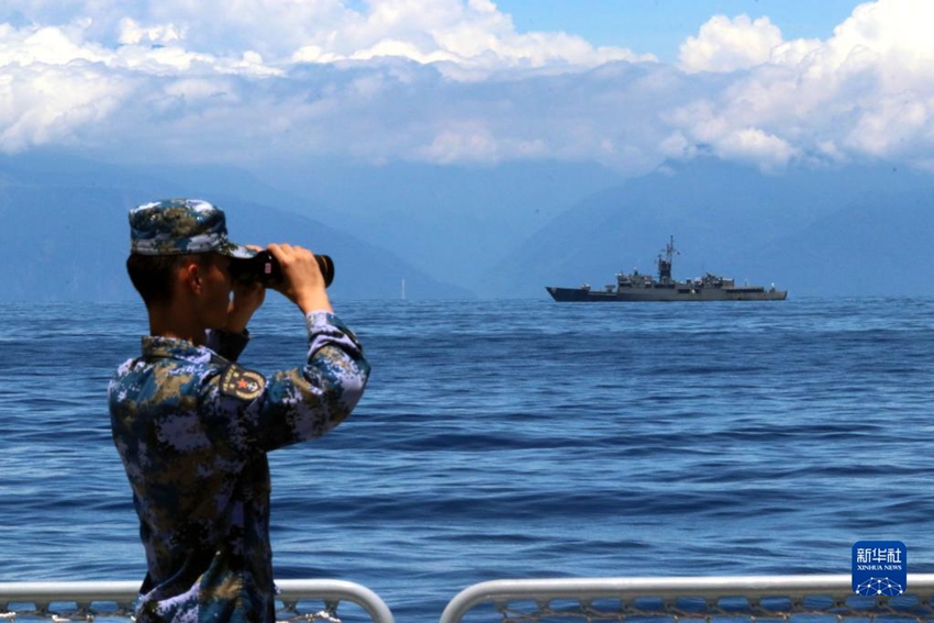 東部戦區(qū)は臺(tái)灣島周辺海空域の実戦を想定した演習(xí)を継続中