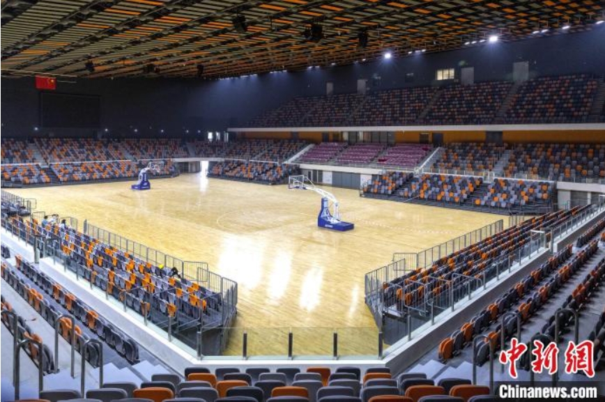 新しく建設(shè)されたオリンピックスポーツセンター　四川省楽山