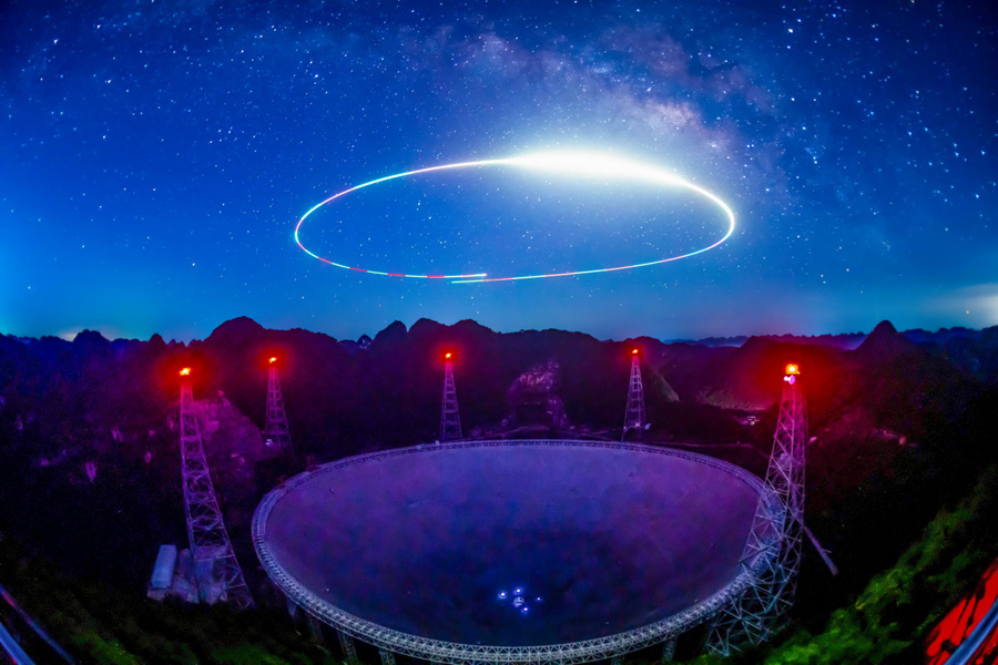 異なる視點(diǎn)から楽しむ「中國(guó)天眼」の美しさ