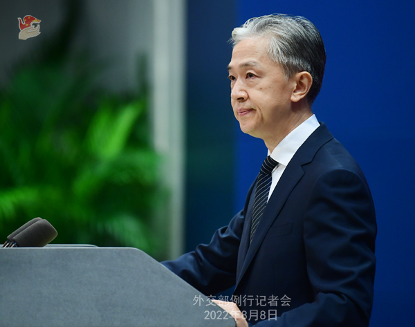 外交部「『一つの中國』原則の適用は普遍的、無條件であり、疑いの余地なし」