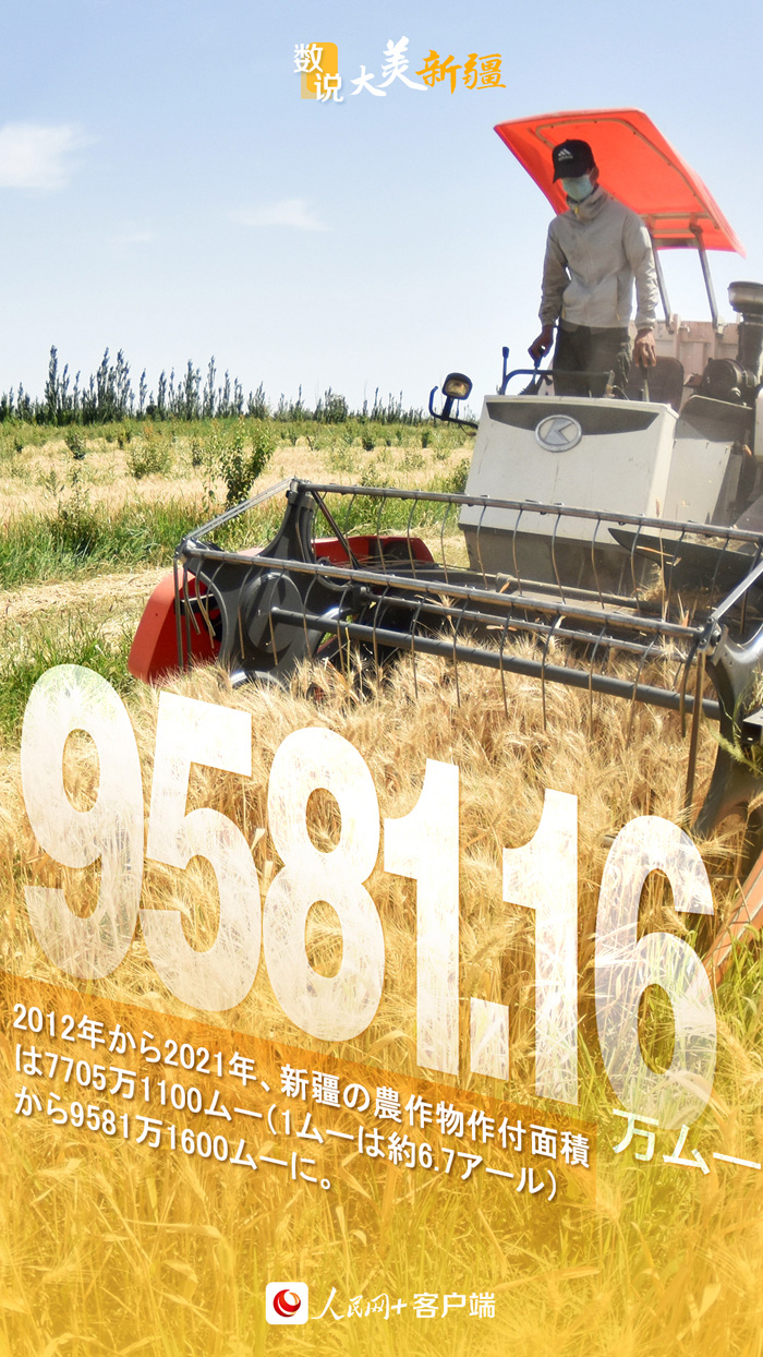 數(shù)字で見るこの10年で激変した新疆