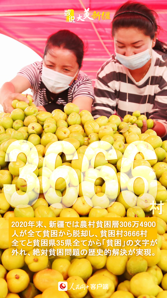 數(shù)字で見るこの10年で激変した新疆