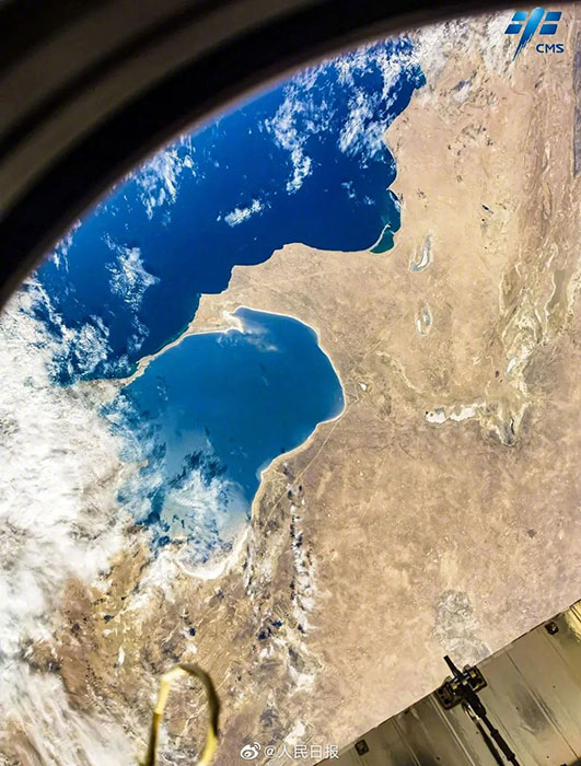 中國(guó)の宇宙飛行士がカメラに収めた壯麗な地球の姿