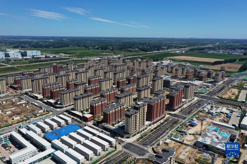 雄安新區(qū)容西片區(qū)で初の立ち退き者用住宅が引渡しへ　河北省