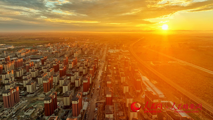「未來の家」引渡し近づく　一足先にカメラが捉えた雄安新區(qū)容西片區(qū)