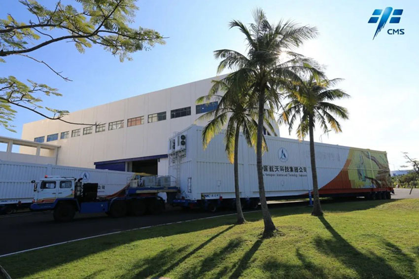 「長征5號B遙4」ロケットが打ち上げ場に到著、実験モジュール「夢天」を打ち上げへ