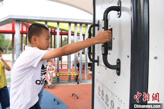 公園內(nèi)に「スマート?フィットネスジム」設(shè)置　安徽省合肥