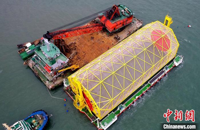 福州深海?遠(yuǎn)洋スマート養(yǎng)殖プラットフォーム、海洋牧場(chǎng)の発展をサポート