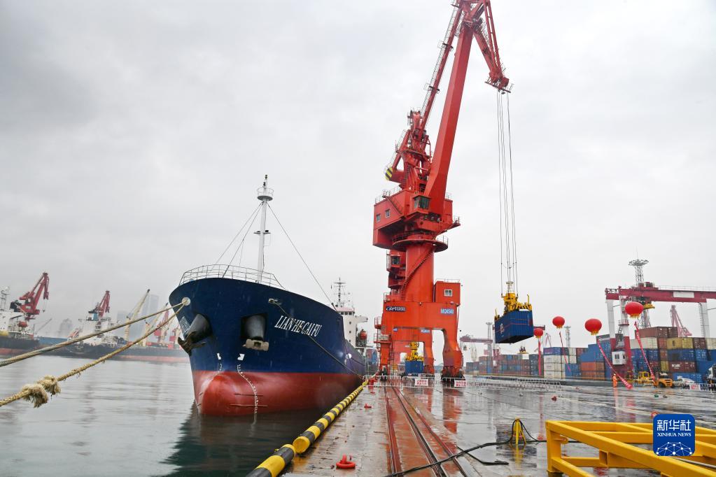 上海協(xié)力機(jī)構(gòu)モデルエリアの「中國(guó)-ロシア快速ライン」が運(yùn)用スタート