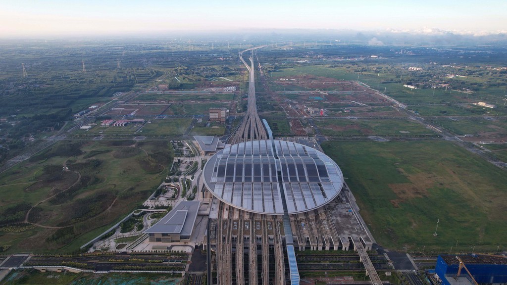 雄安駅駅舎屋上の太陽光発電が累計(jì)発電量1千萬kWh突破