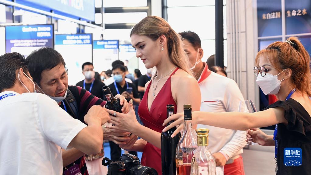 中國?ASEAN博覧會の「一帯一路」國際展示エリア