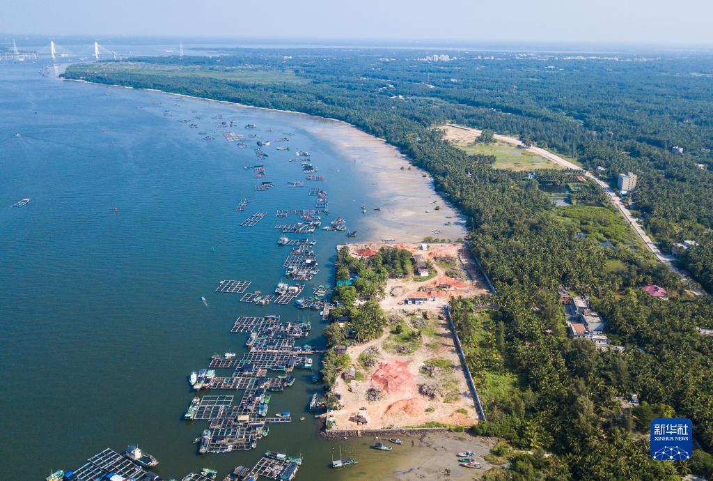 順調(diào)に建設(shè)進(jìn)む海南自由貿(mào)易港文昌國際航天城