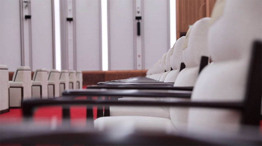 第5回輸入博の會場で準(zhǔn)備が進(jìn)行中　誘致活動は終了