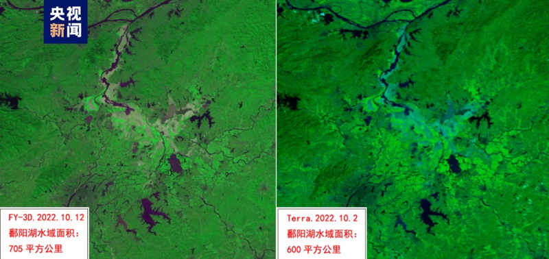 鄱陽(yáng)湖の水域面積が徐々に回復(fù)　江西省