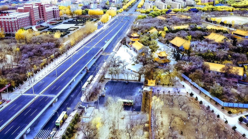 中國の高地厳寒地域で最大のスパンと重量誇る連続梁構(gòu)造橋が竣工?開通　黒竜江省