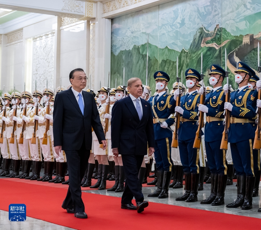 李克強総理「パキスタンとの友情を発揚し、包括的協(xié)力を拡大」