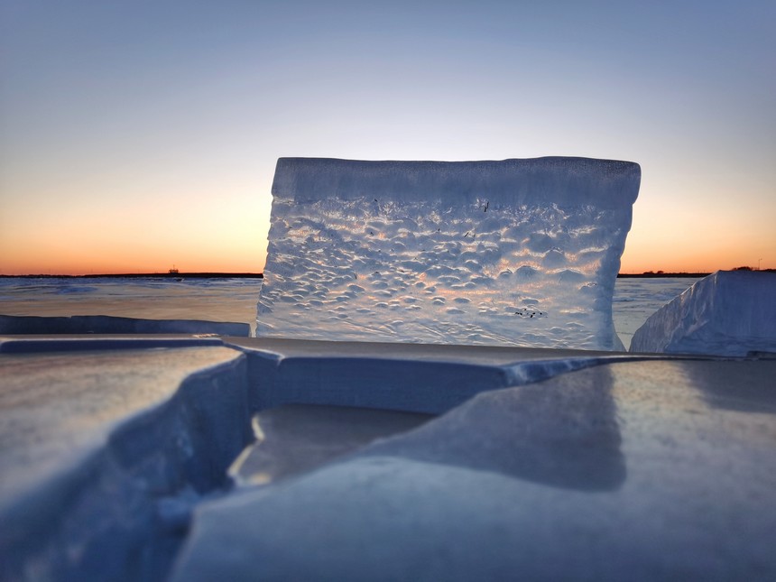 黒竜江の黒河區(qū)間が流氷期に突入　黒竜江省