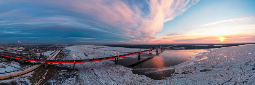 黒竜江の黒河區(qū)間が流氷期に突入　黒竜江省