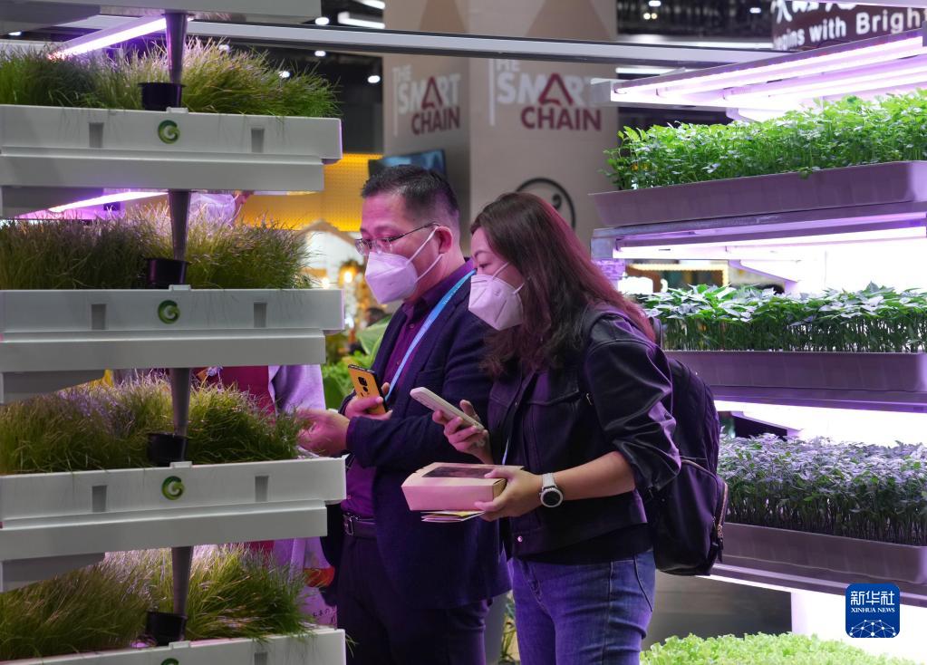 第5回中國國際輸入博覧會で「コンテナ植物工場」モデル公開
