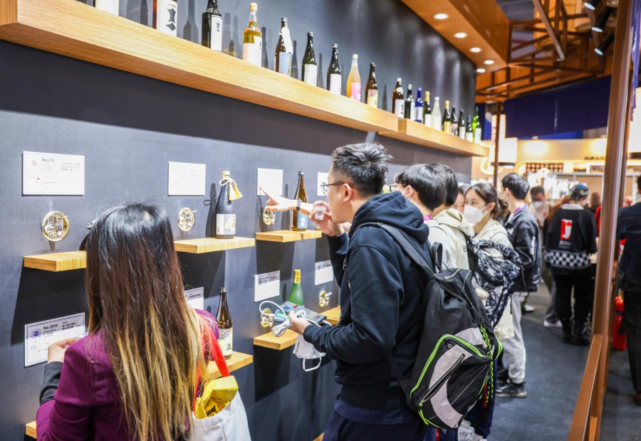 蛇口から日本酒？　第5回輸入博のジャパン?パビリオン