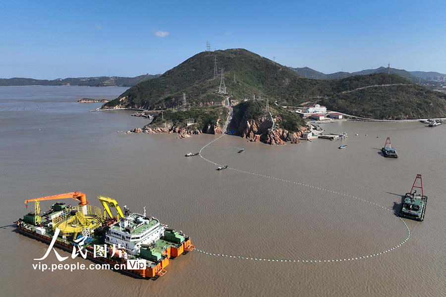 島の共同繁栄に向けエネルギー供給の「新ルート」開(kāi)設(shè)　浙江省舟山