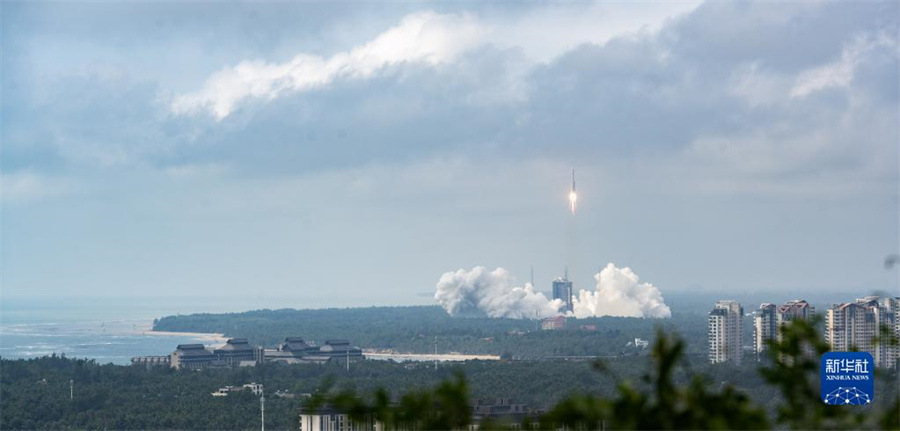 宇宙貨物船「天舟5號(hào)」の打ち上げ成功