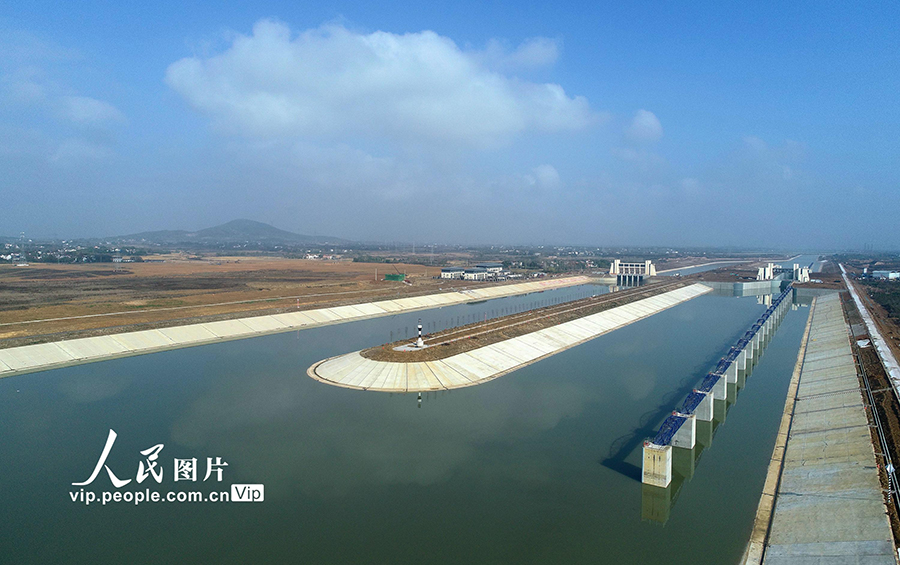 「引江済淮」プロジェクト　試験航行に向け作業(yè)加速　安徽省廬江