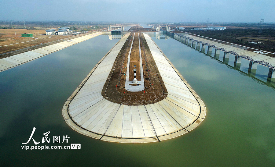 「引江済淮」プロジェクト　試験航行に向け作業(yè)加速　安徽省廬江