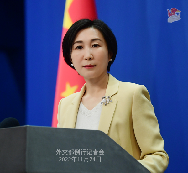 外交部「健全で安定した中米関係発展のために民意の基礎(chǔ)を固めたい」