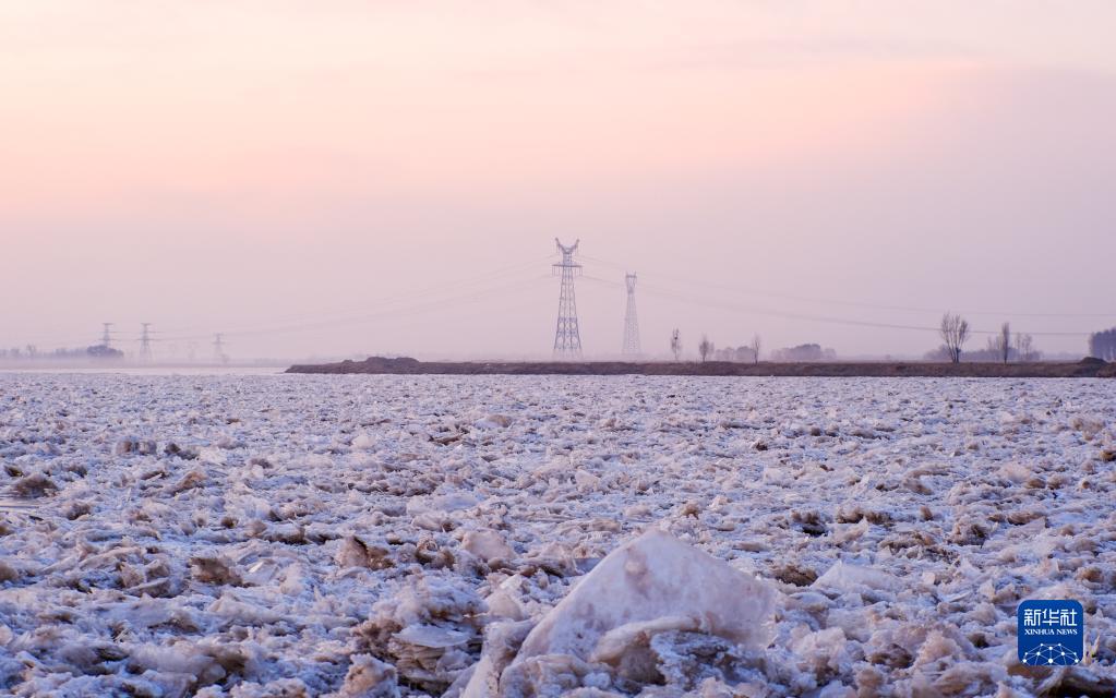 凍てつく黃河　內(nèi)蒙古