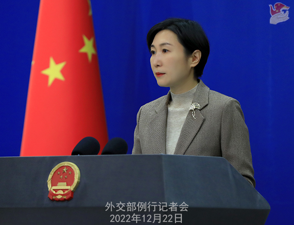 外交部「米國はWTOの香港特區(qū)に関する判斷を尊重し、間違った手法を正すべき」