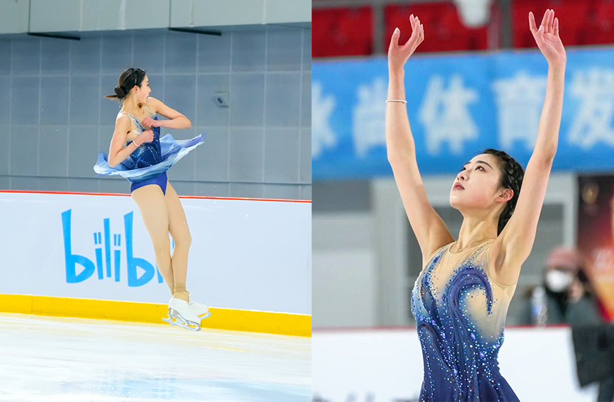 2022/2023中國フィギュアスケート選手権の様子（撮影?樊明光）。