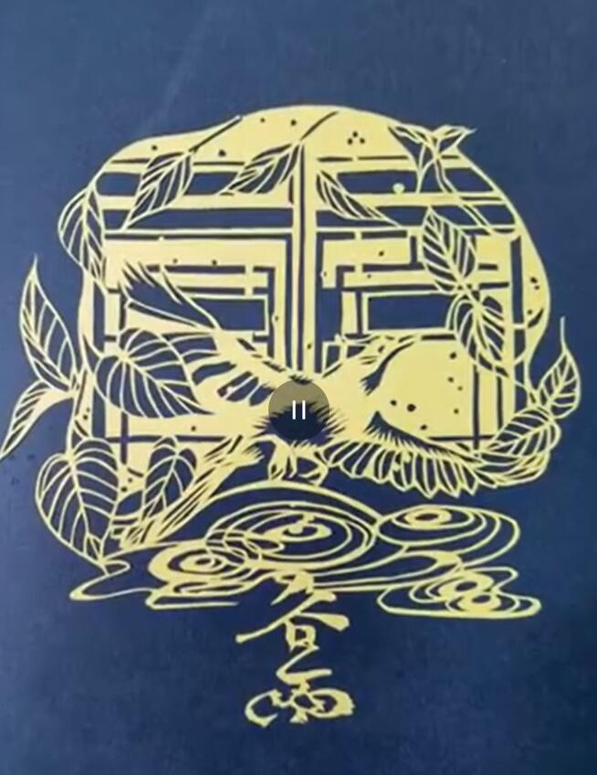 切り紙細(xì)工で作った二十四節(jié)気　江蘇省塩城