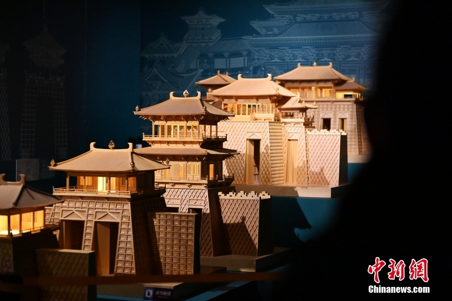 敦煌壁畫(huà)から「飛び出した」古代建築の數(shù)々　甘粛省