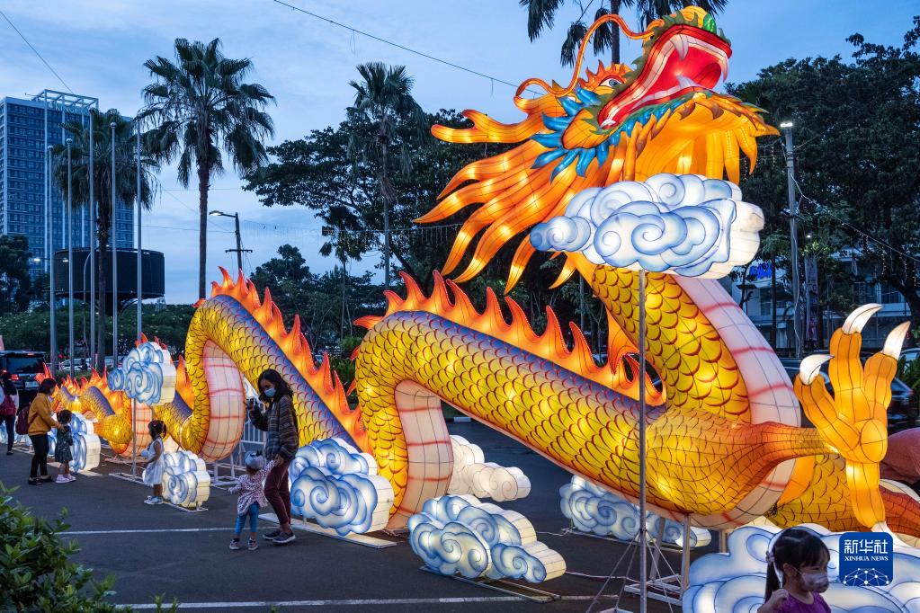 春節(jié)ムード盛り上がるインドネシア?南タンゲラン