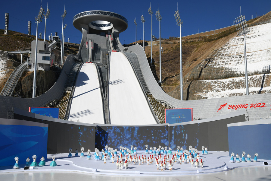 「河北省第4回氷雪運(yùn)動(dòng)會(huì)」が開幕