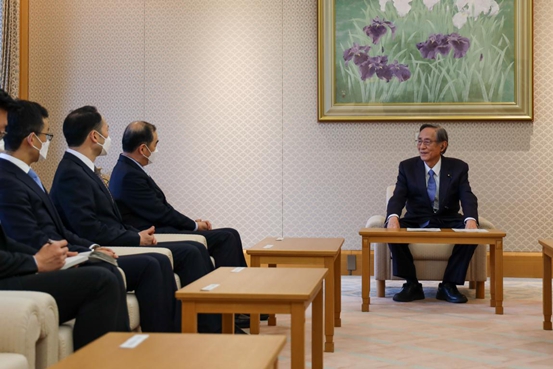 孔鉉佑駐日大使が日本の衆(zhòng)參両院議長に離任の挨拶