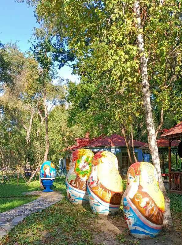 ロシア風(fēng)情の町