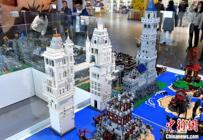 レゴブロックで作った「中世のお城展」　福建省福州